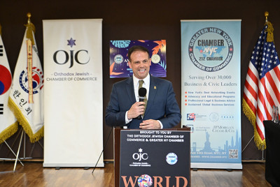Pic: James McCament, Acting Chief Executive Officer of U.S. Customs & Border Protection Keynotes World Trade Week Photo credit Langsam Photography