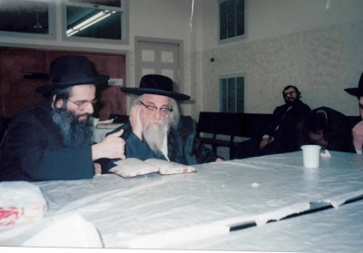 HaRav Yechezkel Roth with Rav Haimoff in Kollel in Boro Park