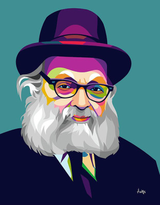 Rabbi Yaakov Kamenetsky created  by Anshie Kagan